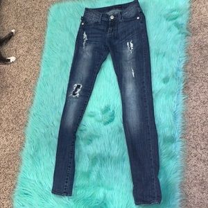 Women’s Rock & Republic distressed jeans size 0M
